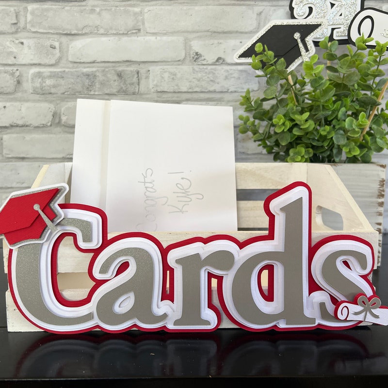 Graduation Card Box - Etsy