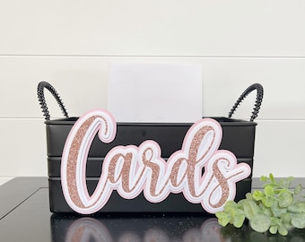 Graduation Card Banner in Pink|Card Box Banner|Custom Graduation Card Sign|Graduation Banner|Graduation Decor