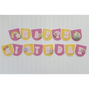 Groovy Happy Birthday Banner|Hippie Birthday Banner|70&#39;s Banner|Kid&#39;s Birthday Banner|Personalized Banner|Birthday Decorations