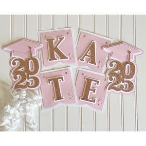 Graduation 2025 Personalized Banner in Pink|Custom Graduation Banner 2025|Graduation 2025 Banner|Graduation Banner|Graduation 2025 Decor