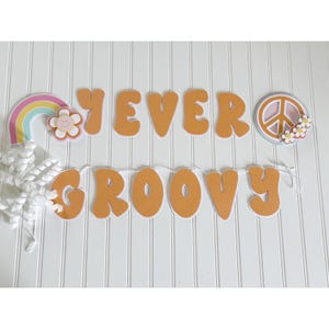 Groovy Custom Birthday Banner|Groovy Party Banner|Groovy Birthday Banner|70&#39;s Banner|Personalized Banner|Groovy Birthday Decorations