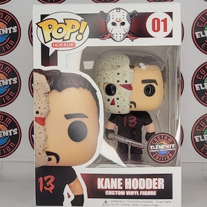 Figuras de vinilo Funko Pop personalizadas de Kane Hodder con caja (PEDIDO ANTICIPADO)
