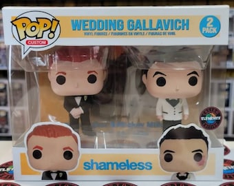 Wedding Gallavich Custom Funko Pop Vinyl Figures with Box PRE ORDER