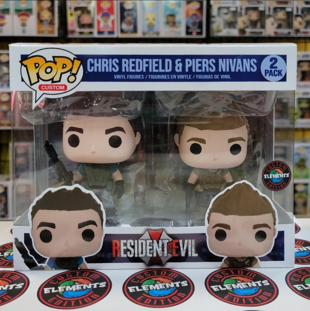 FunkoPOP Resident Evil ウェスカー 未開封透明保護ケース付