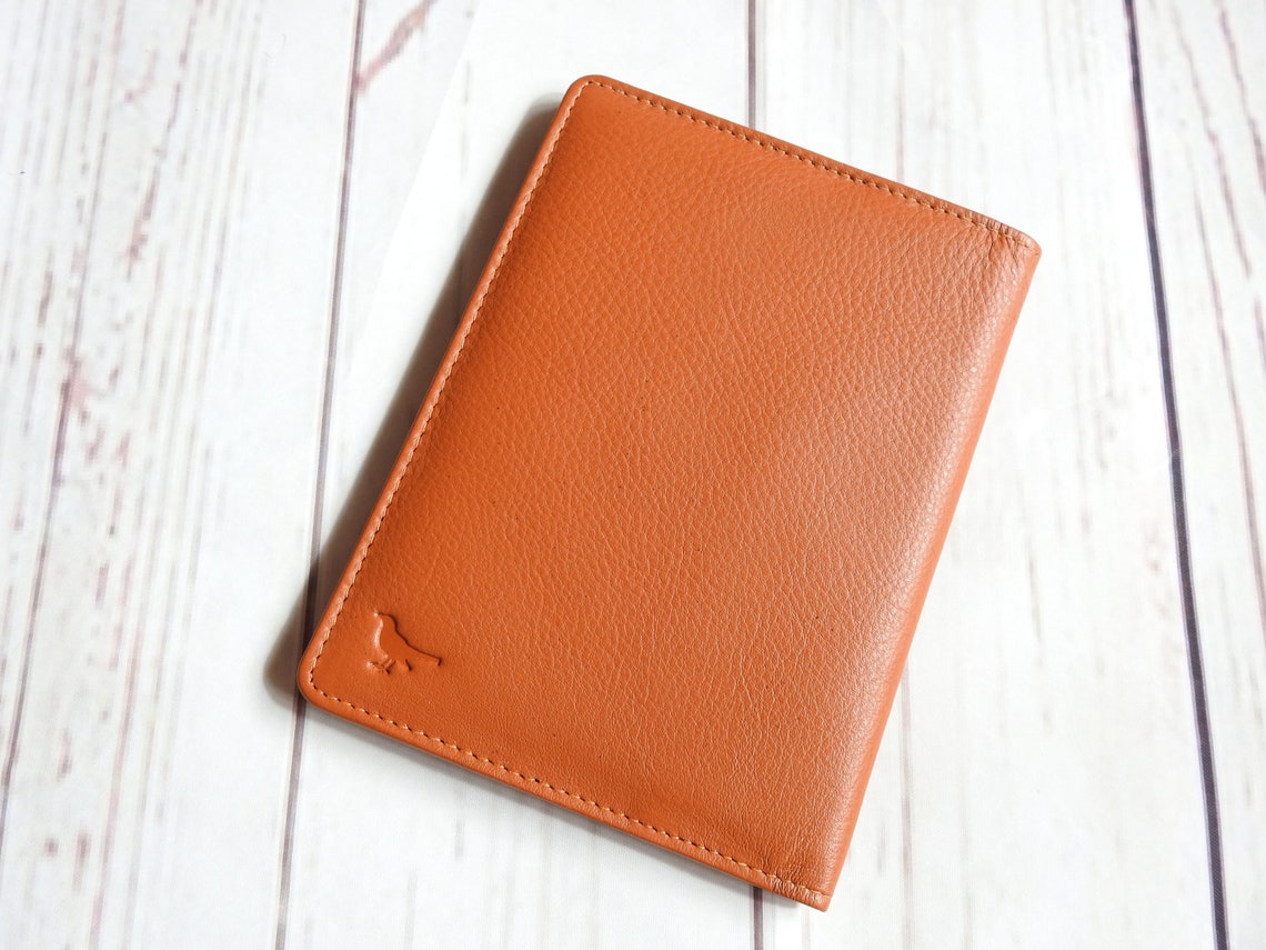 Tan Leather Passport Holder Tan Passport Cover Tan Leather Etsy Canada