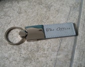 Office Key Ring- Office Key Chain- The Office Key Ring- The Office Keyring- Leather Office Key Ring- Office Worker Gift- Manager Key Ring