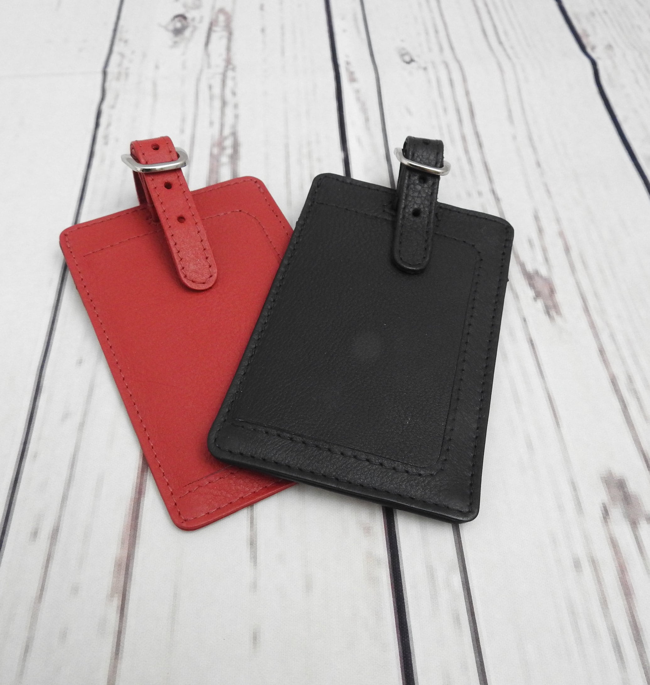 Leather Luggage Tag Luggage Tag Red Luggage Tag Yellow Etsy UK