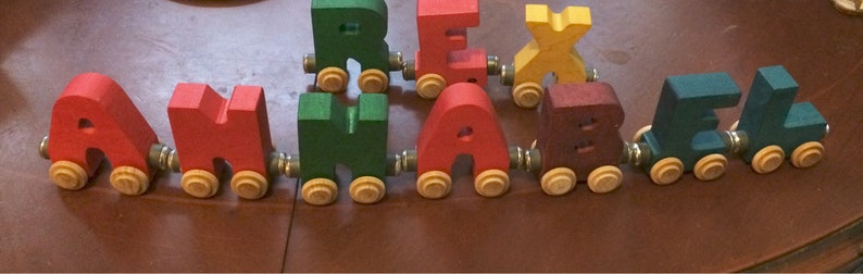 magnetic alphabet train
