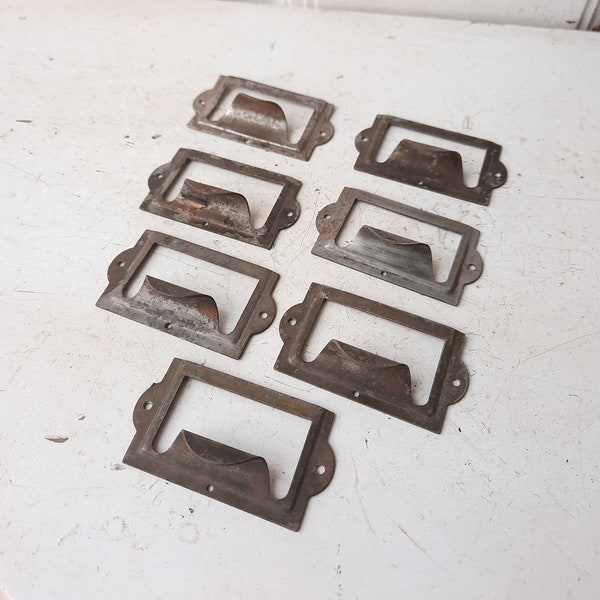 Vintage Apothecary Drawer Pulls Etsy