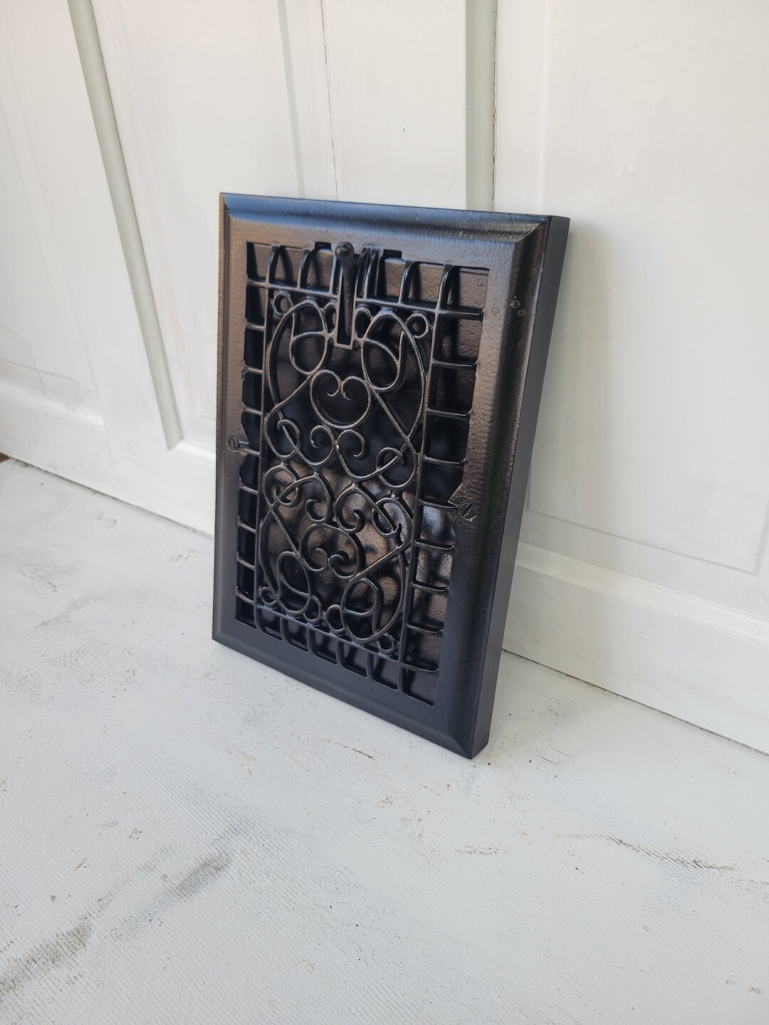 10 X 14 Cast Iron Vent Cover Cold Air Return Large Wall Etsy