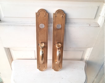 Victorian Door Pulls, Thumb Latch Set, Commercial Door, Antique Thumb Latch, Ornate Door Handles, Entry Door Pull, Door Handle Set
