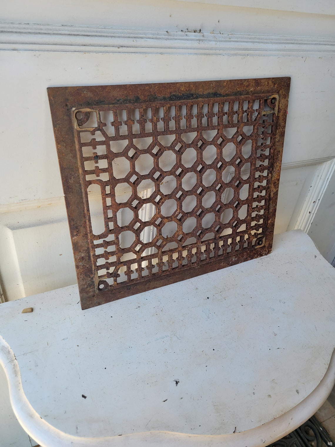 14 x 12 Ornate Vent Cover Cold Air Return Large Floor Vent Etsy