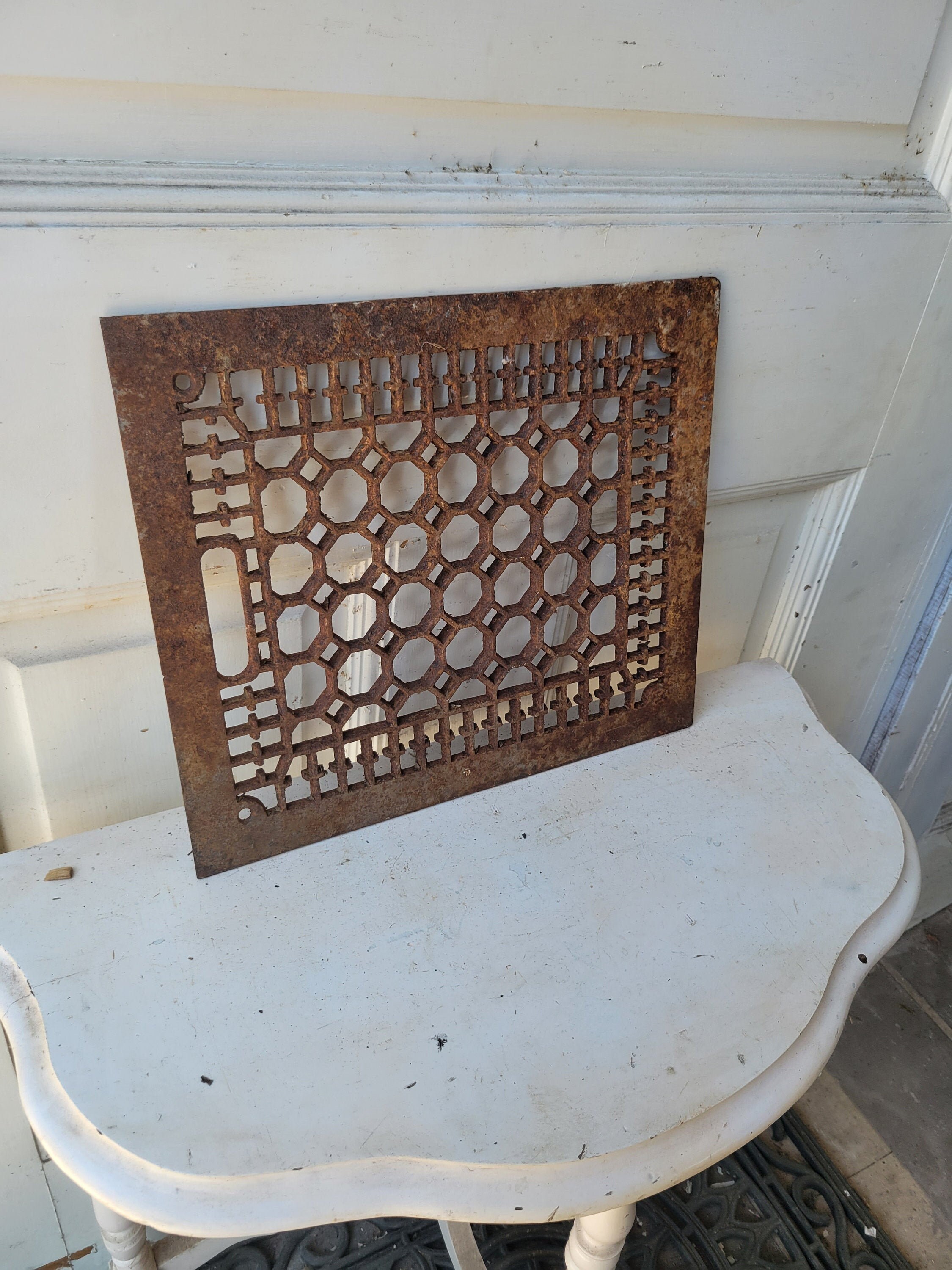 14 x 12 Ornate Vent Cover Cold Air Return Large Floor Vent Etsy