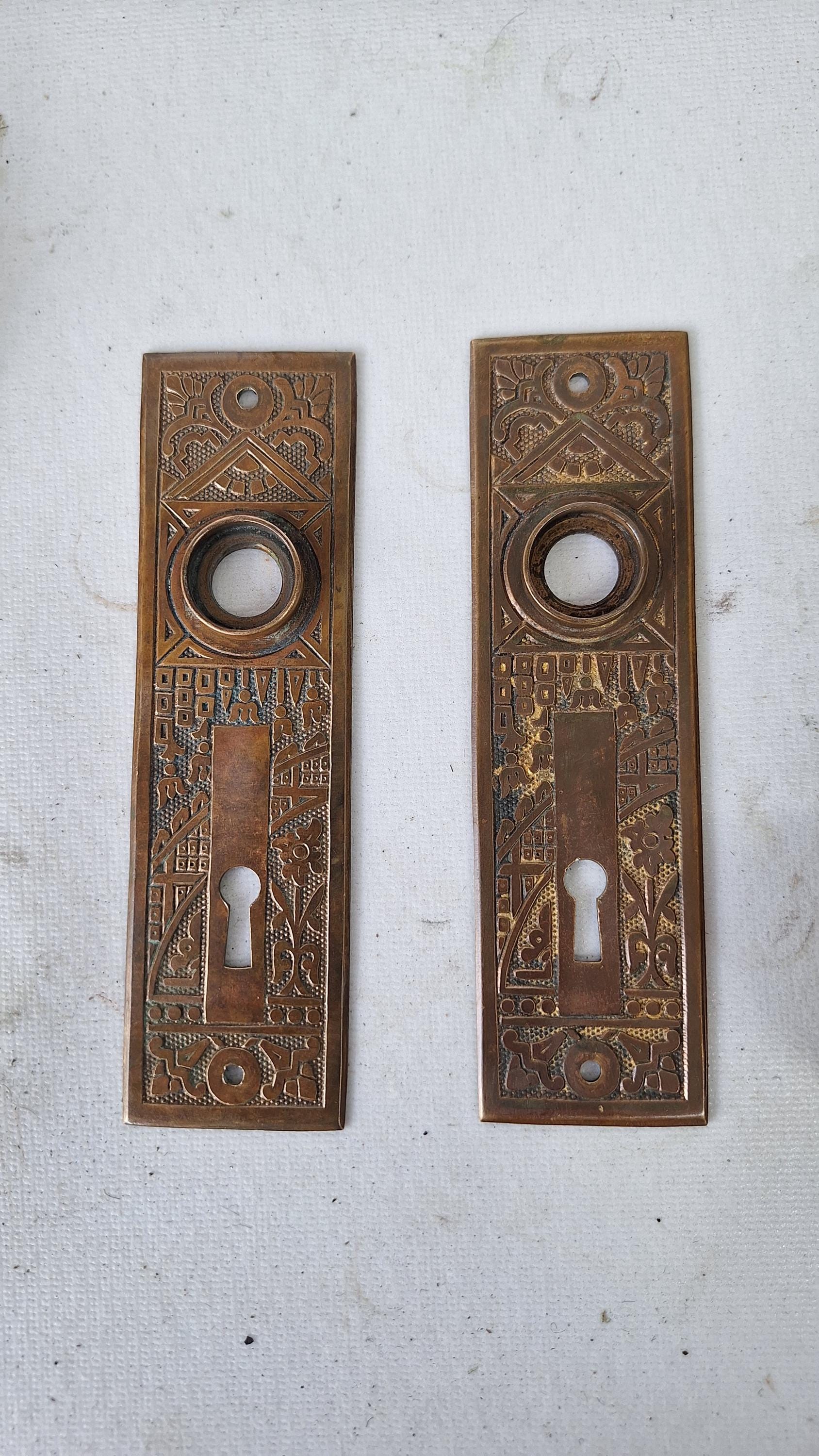 Corbin Ceylon Pattern Antique Door Hardware Set, Victorian Eastlake ...