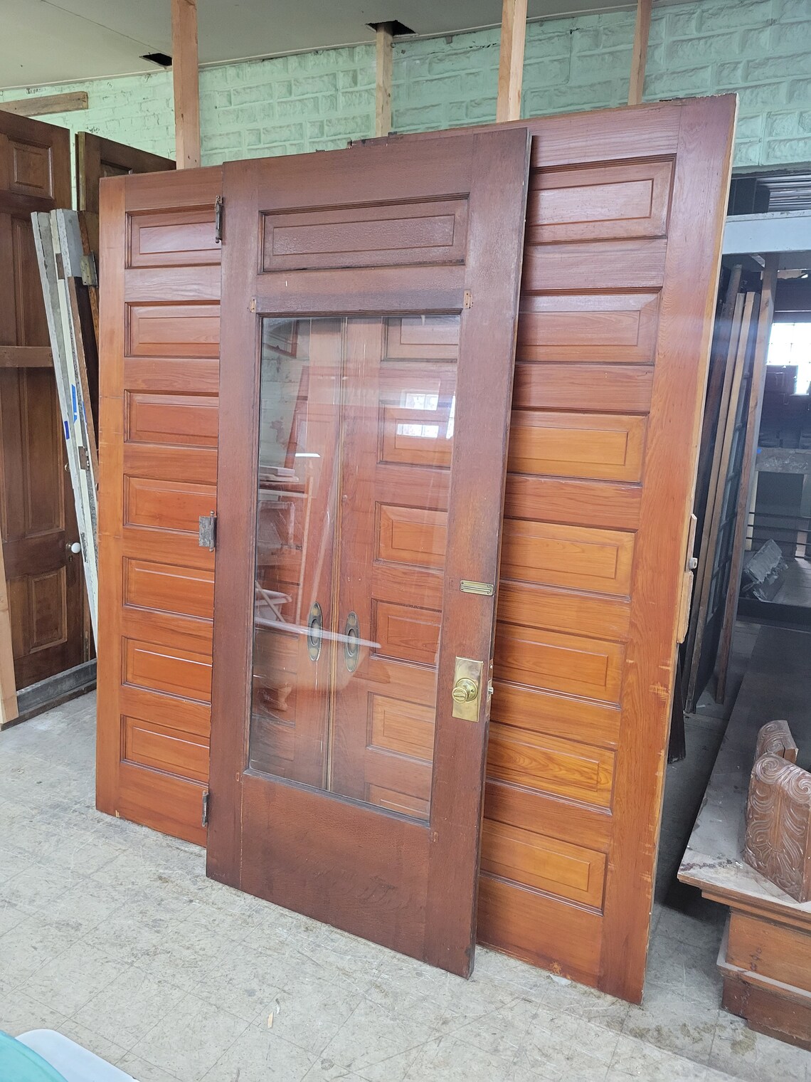 40 Wide Front Door Wide Entry Door Antique 40 inch Etsy