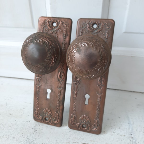 Antique Door Knobs and Plates Etsy