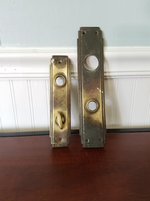 Entry Door Plates Front Door Backplates Exterior Door Etsy