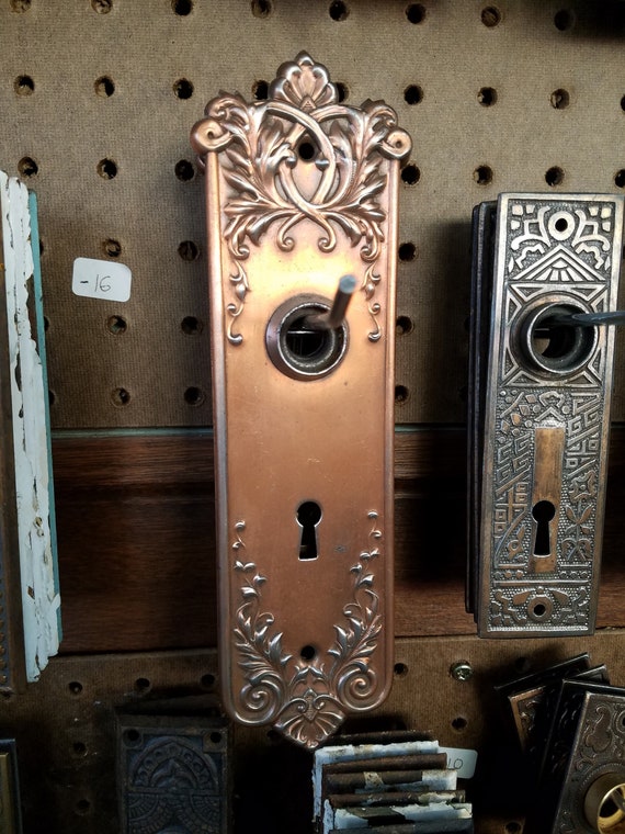 Lorraine Pattern Ornate Backplate Fancy Door Plate Brass Etsy image 0 - Lorraine Pattern Ornate Backplate Fancy Door Plate Brass Etsy