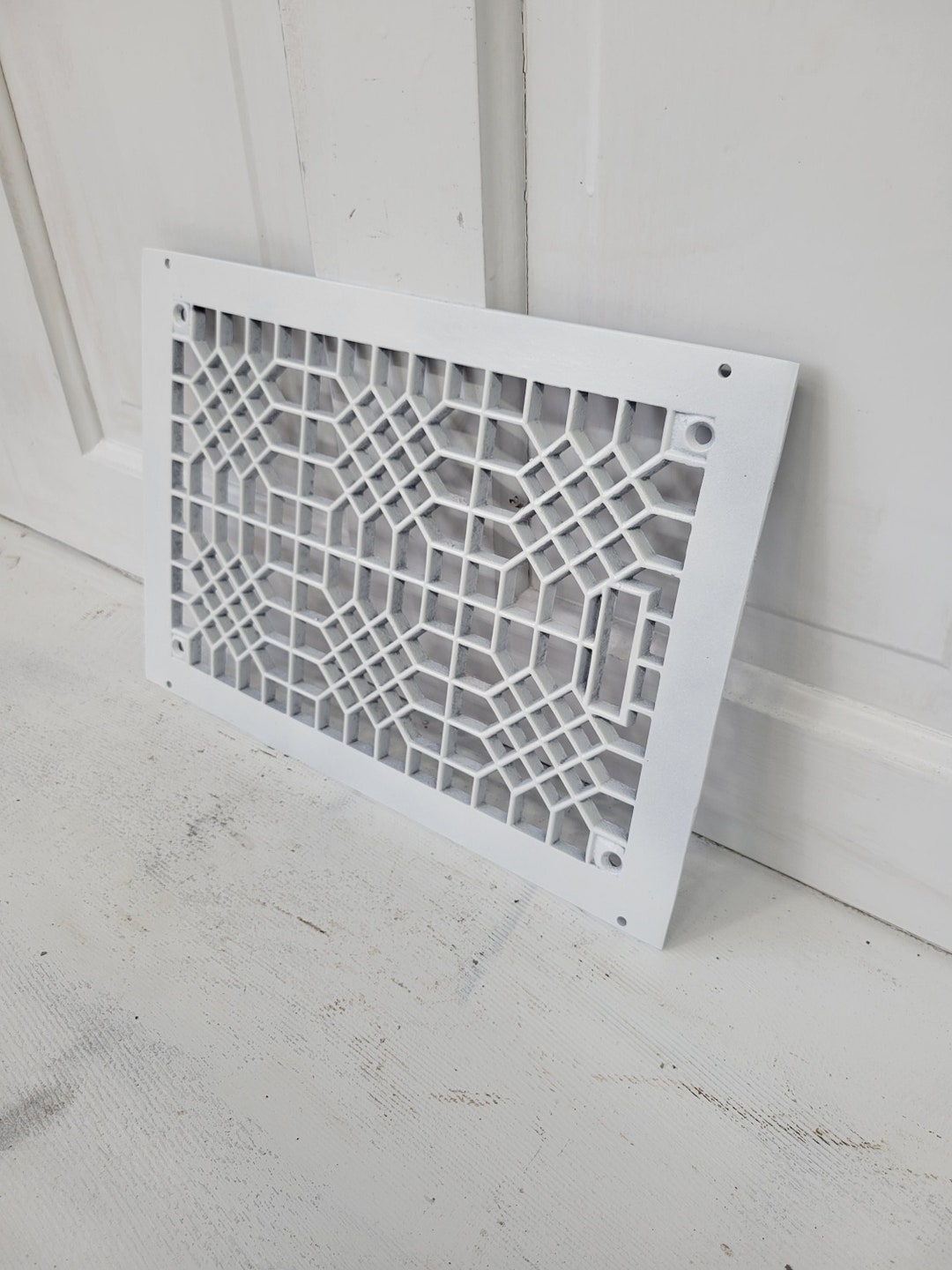 10 X 14 Iron Vent Cover, Cold Air Return, Large Floor Vent, Large Grate