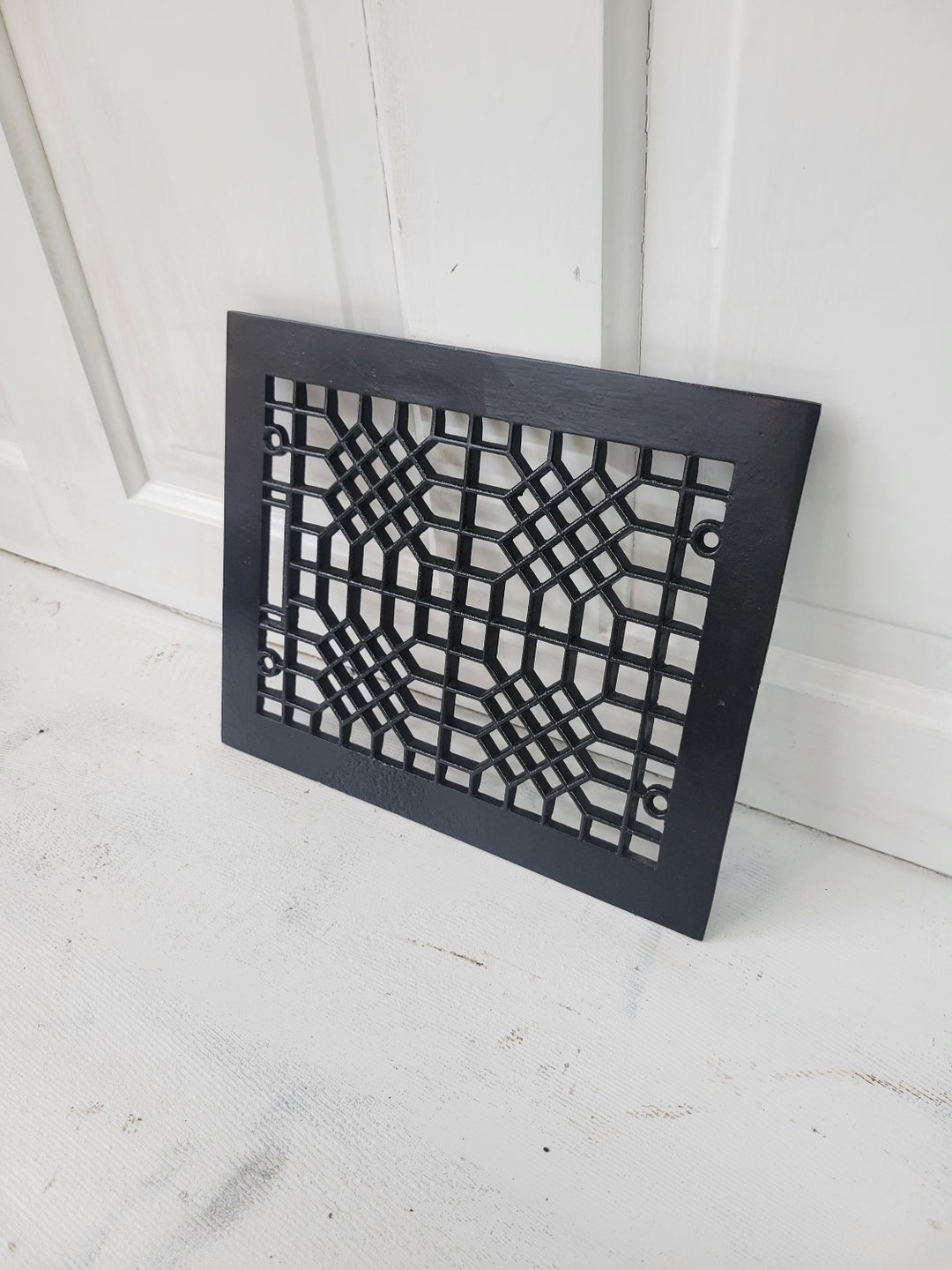 10 X 12 Cast Iron Vent Cover, Cold Air Return, Large Floor Vent, Large