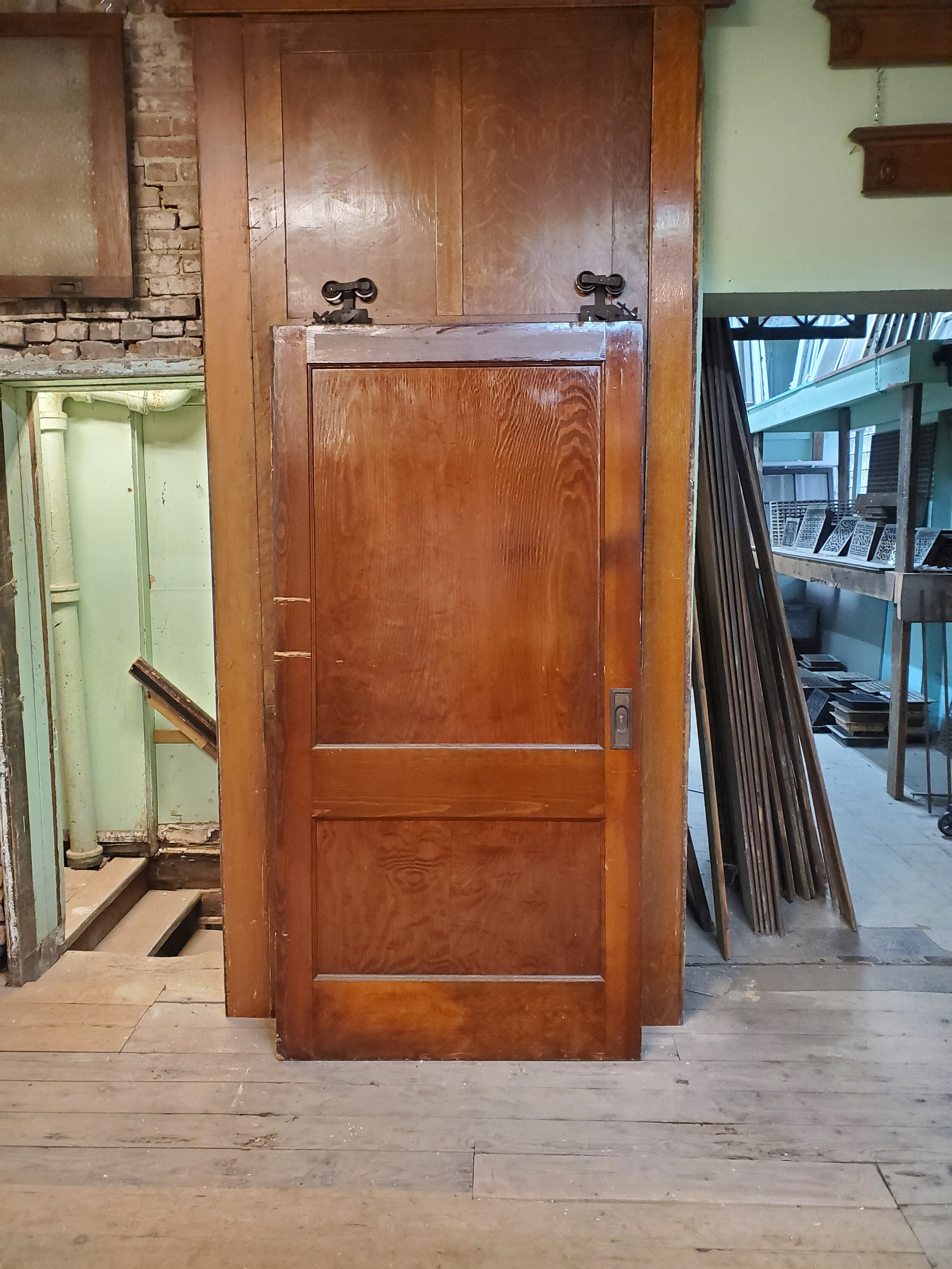 42x84 Large Pocket Door Extra Wide Door Antique Pocket Door Etsy