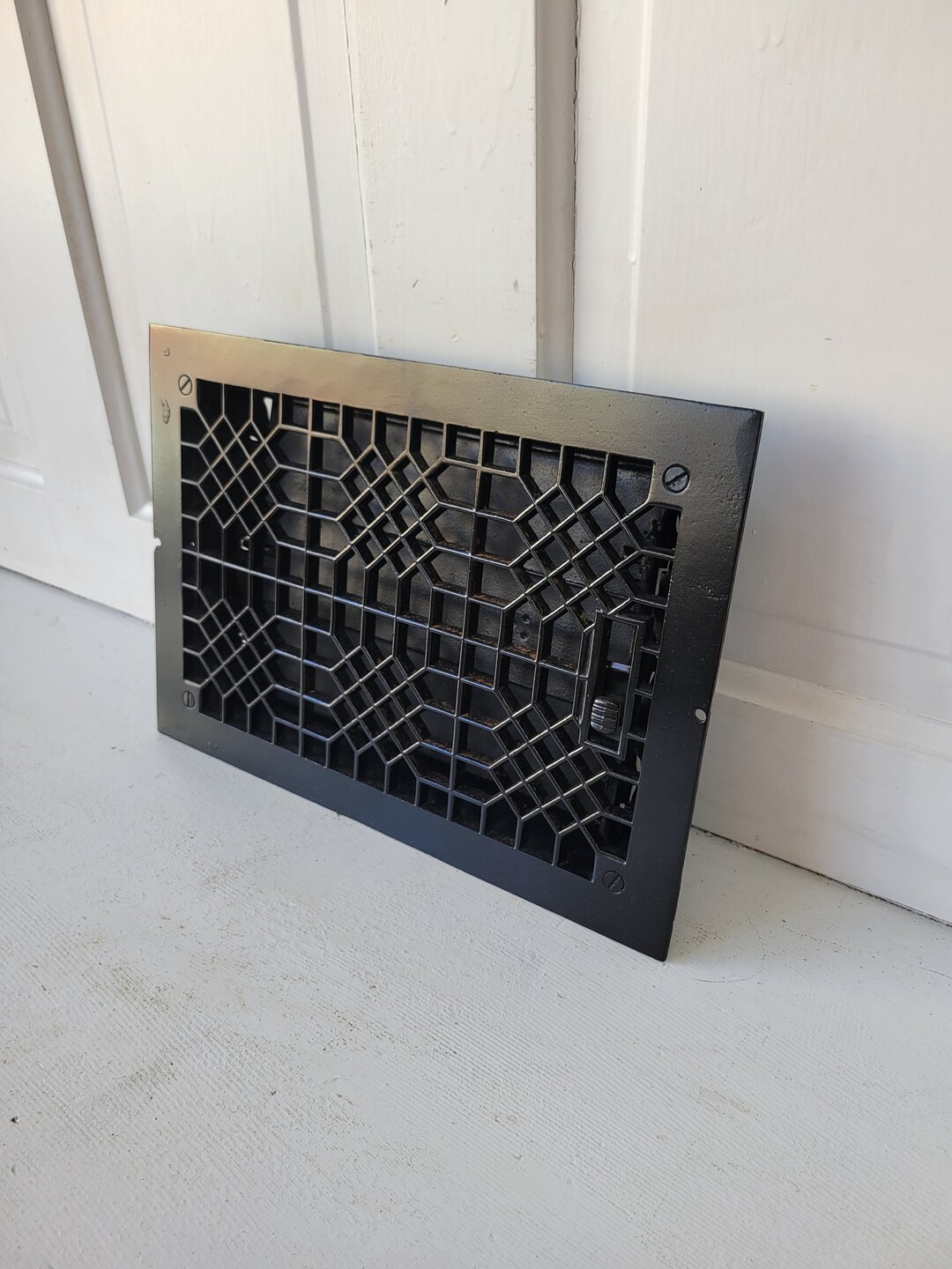 10 X 14 Antique Vent Cover Cold Air Cast Iron Return Floor Etsy