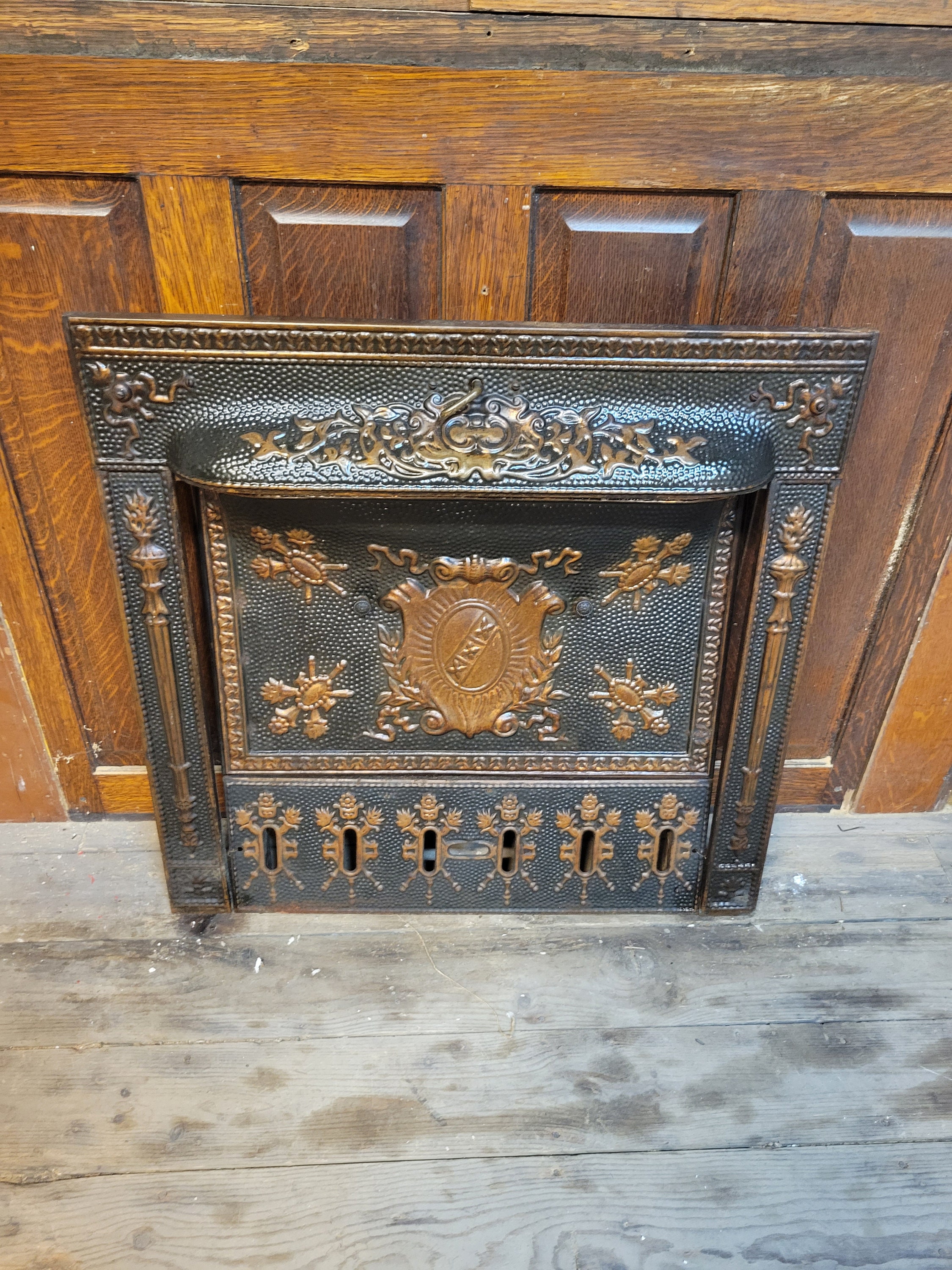 Ornate Fireplace Cover Antique Summer Cover Antique - Etsy