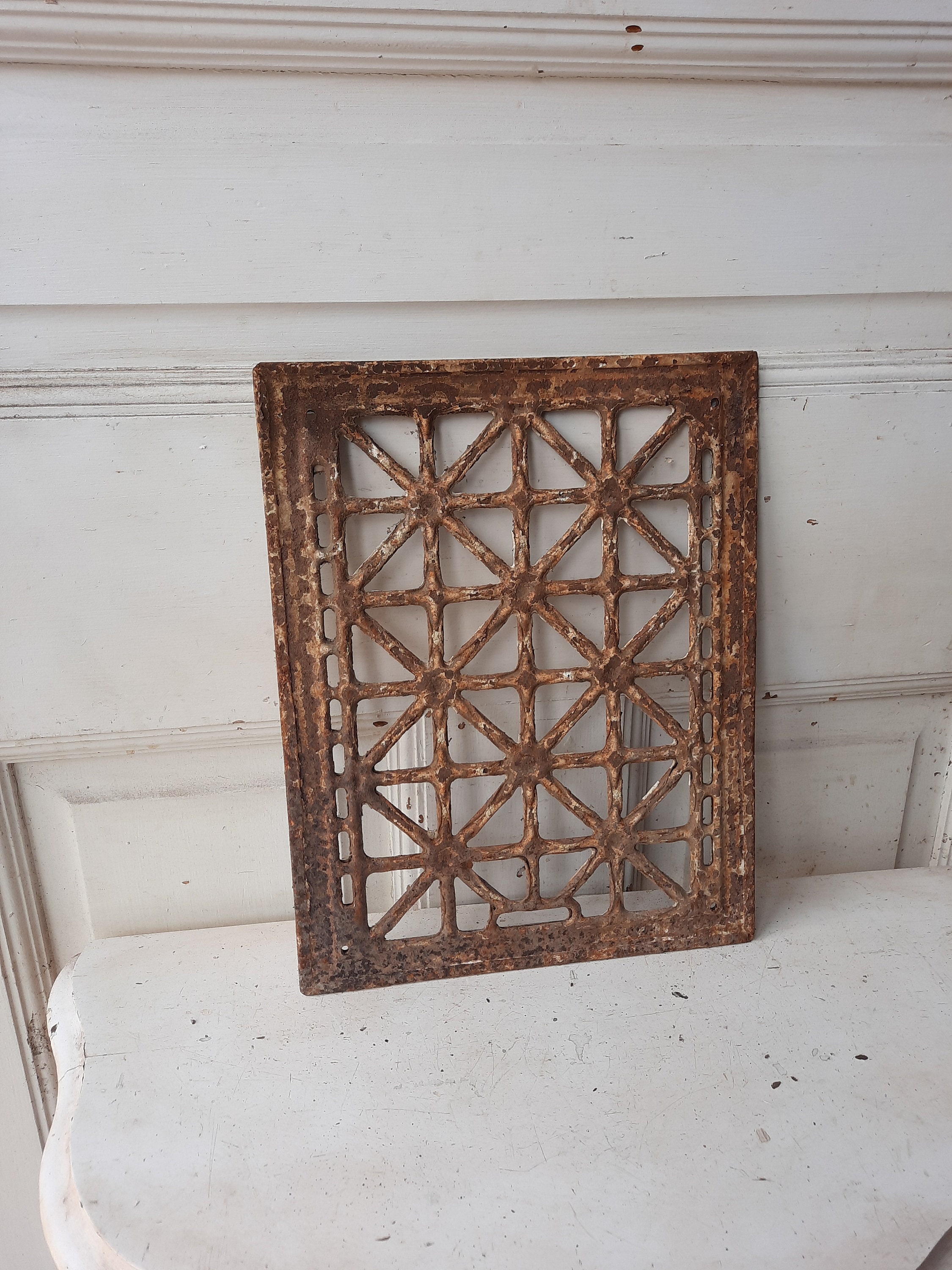 5" x 9" Cast Iron Floor Register Vent Covers Powder Coated Floor Vent