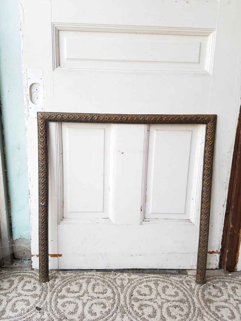 Fireplace Frame Firebox Frame Mantel Surround Antique Etsy