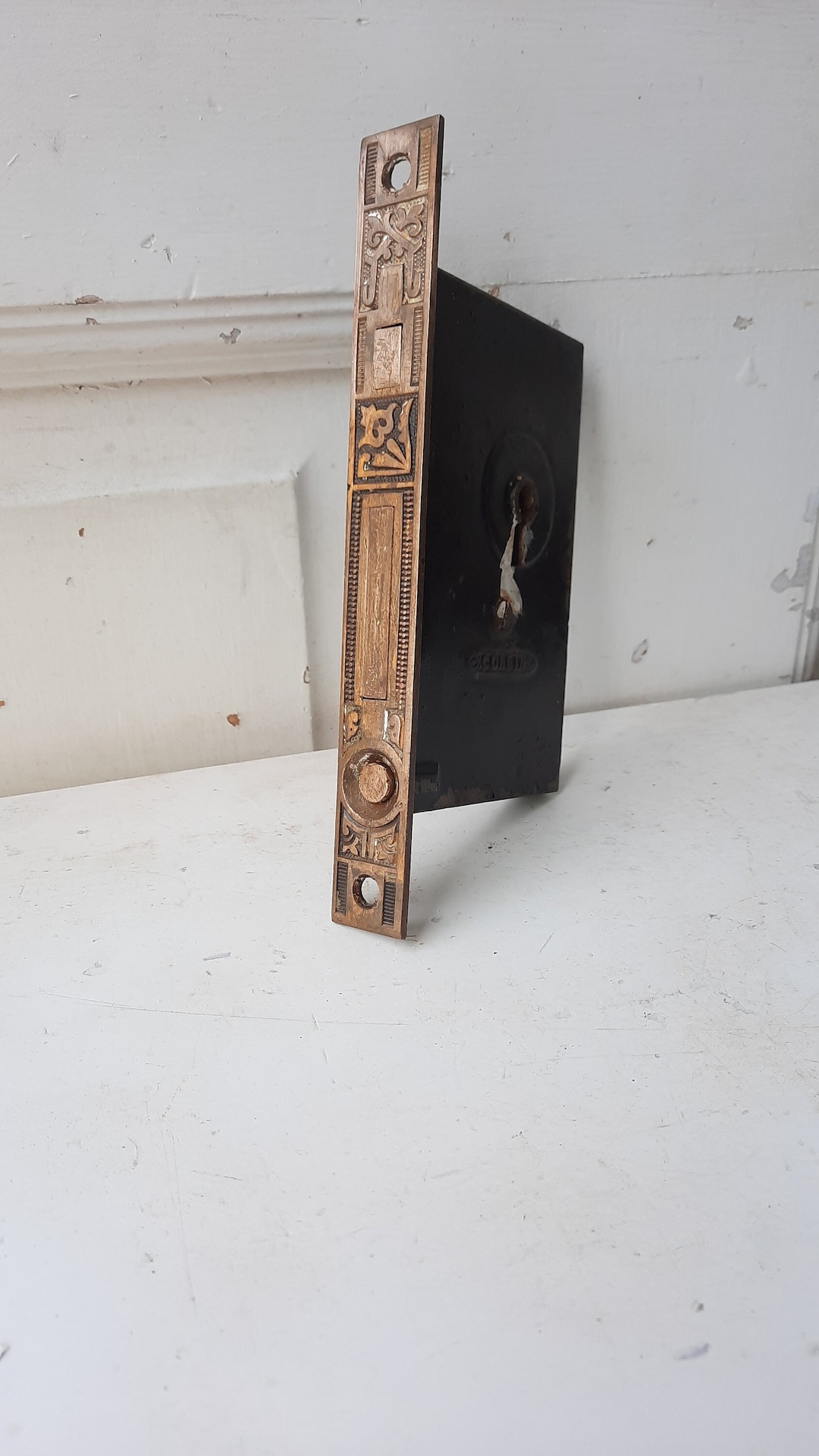 Eastlake Style Pocket Door Mortise Locks Pocket Door Pulls Etsy