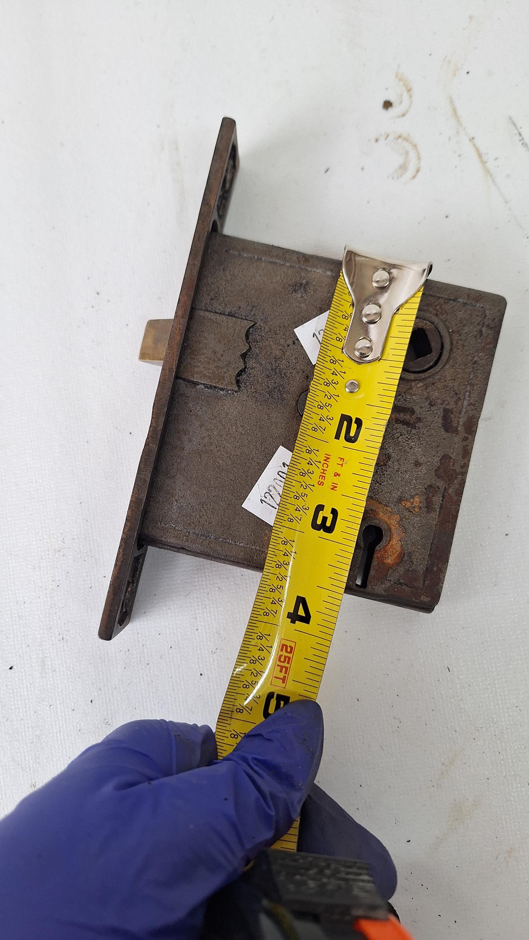 Antique Mortise Lock With Skeleton Key: Architectural Salvage - Etsy