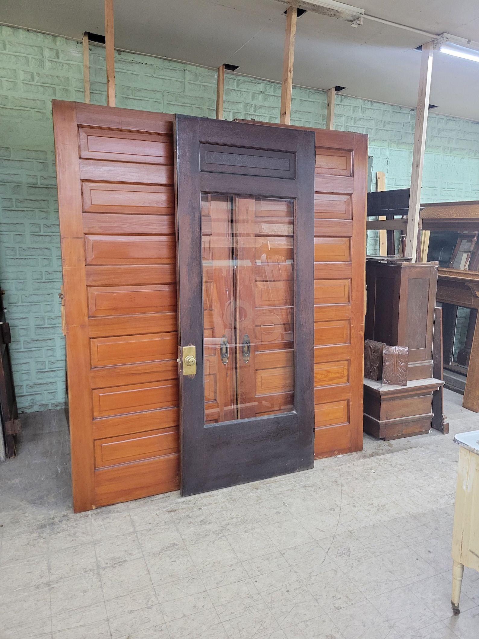 40 Wide Front Door Wide Entry Door Antique 40 inch Etsy