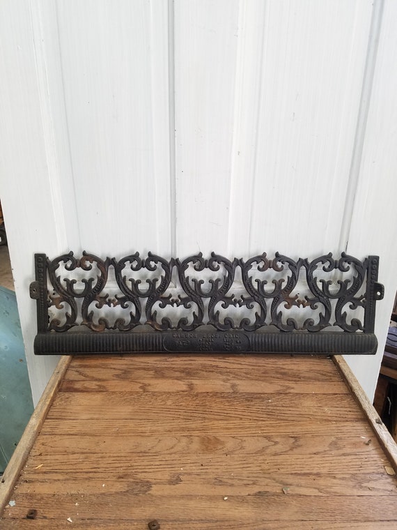 Fireplace Grate Iron Log Grate Metal Coal Grate Fireplace Etsy