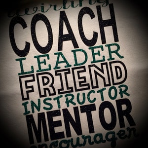 Gift for COACH Canvas Bag~CHOOSE Any Colors Cheer Coach Gift