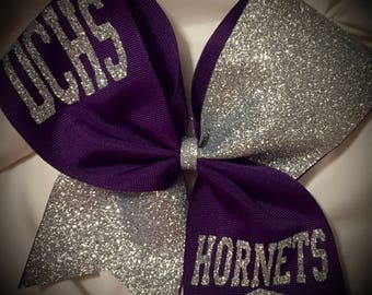 SQUAD/TEAM Cheer Bow~GLITTER~Squad discounts