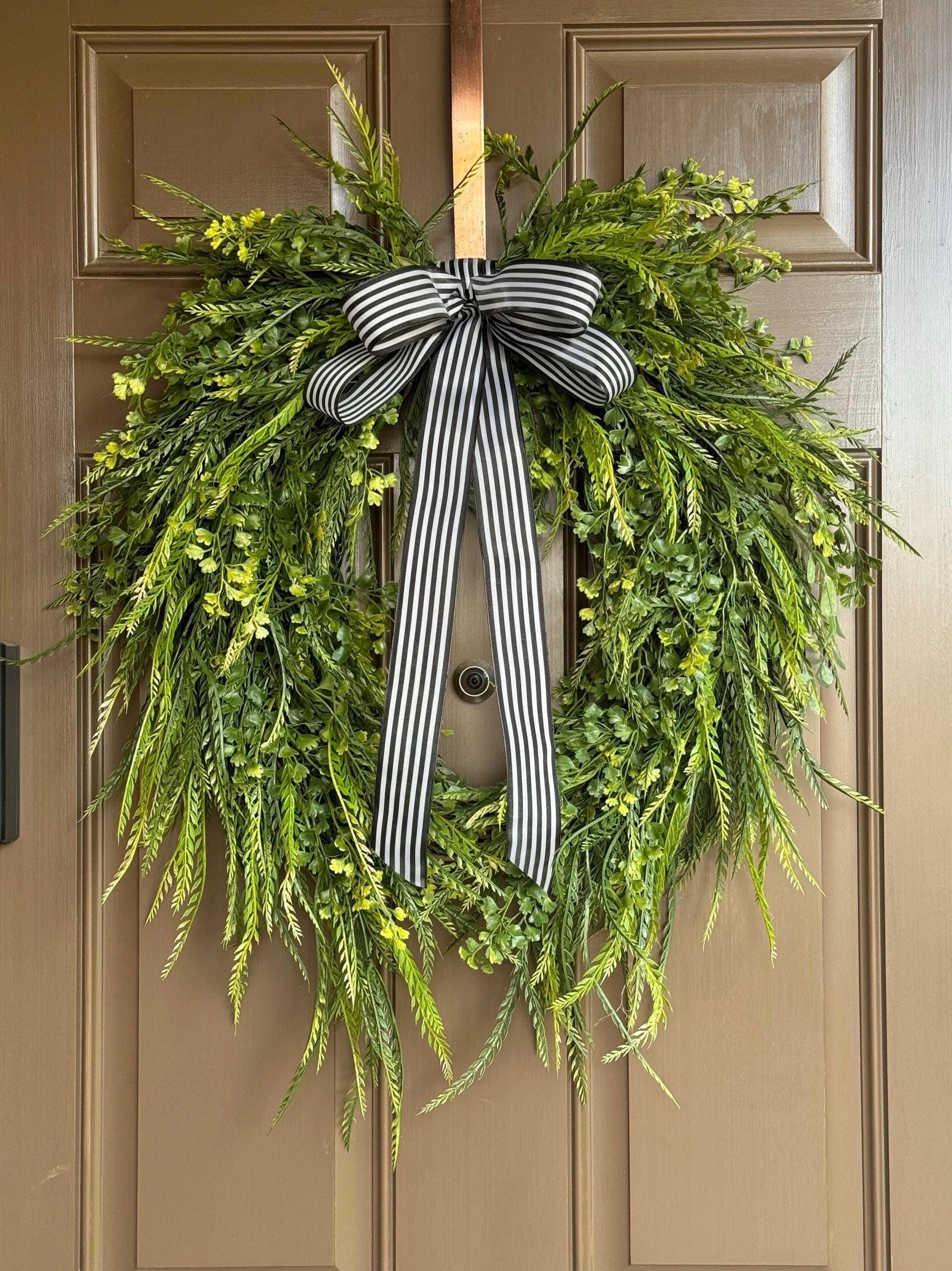 Ribbon Wreath Hanger For Upvc Front Door Wreath Hanger For Upvc