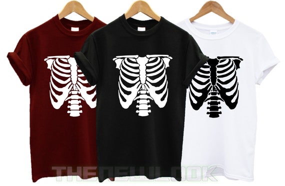 HALLOWEEN SPOOKY GIANT PUMPKIN WOMENS PRINTED FANCY DRESS PARTY T-SHIRT