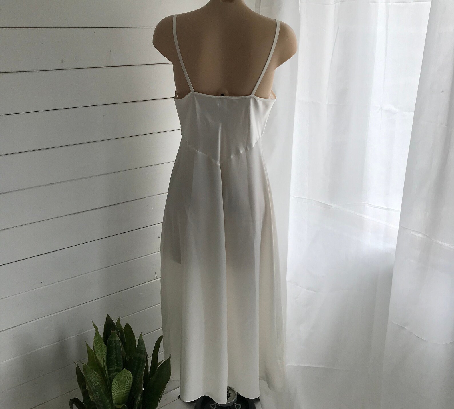 Vintage St Michael Cream Nightdress Lingerie UK Size 10/12 Etsy Ireland