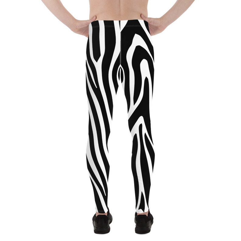 Zebra Leggings for Men Men's Hipster Fun Leggings Gifts Etsy
