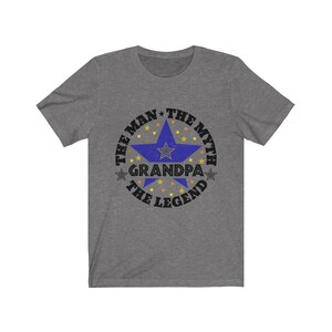 Grandpa Christmas ,The Man The Myth The Legend,  Grandpa T-shirt, Grandpa Shirts, Gifts From Grandma Wife Grandkids, Best Grandpa Ever, Gift