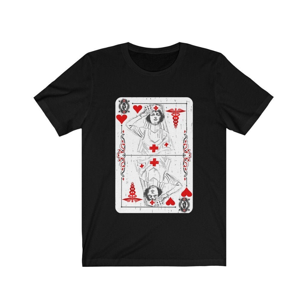 Nurses Playing Cards T shirt RN TShirt Nurse T shirt Nurselife Funny Nurse Shirts Nurses Don t Play Cards Best Nurse Parody Tees