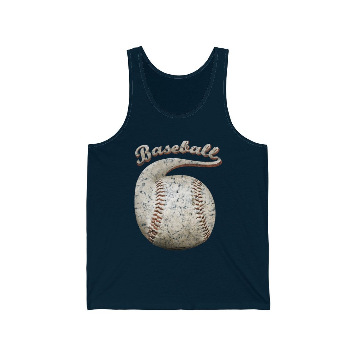 Baseball Shirt Vintage Baseball Tank Top Unisex Tank Top Etsy