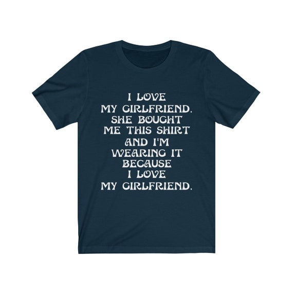 I Wear Dark Blue For My Gf T-Shirt I Wear Dark Blue For My Gf T-Shirt