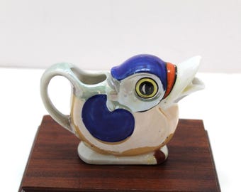 Duck Creamer Seiei & Co Hand Made Lusterware, Made in Japan, Art Deco 1920's-1930's Vintage