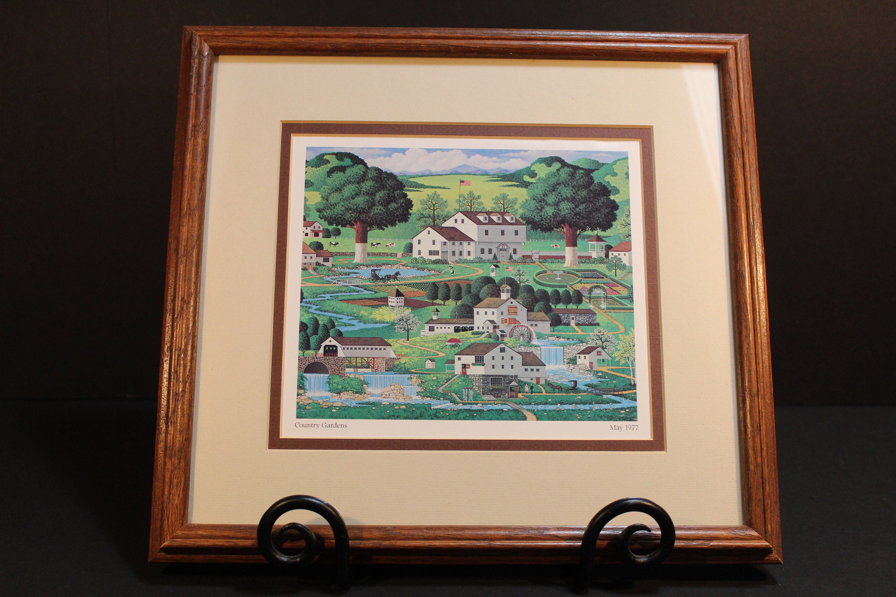 1977 Charles Wysocki Framed 