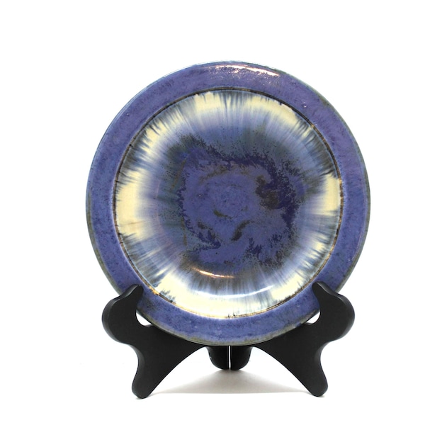 Fulper Pottery Blue Flambe Low Bowl Circa, 1909-1917 Antique Arts & Crafts