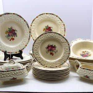 Crown Ducal Gainsborough Dinnerware - Etsy
