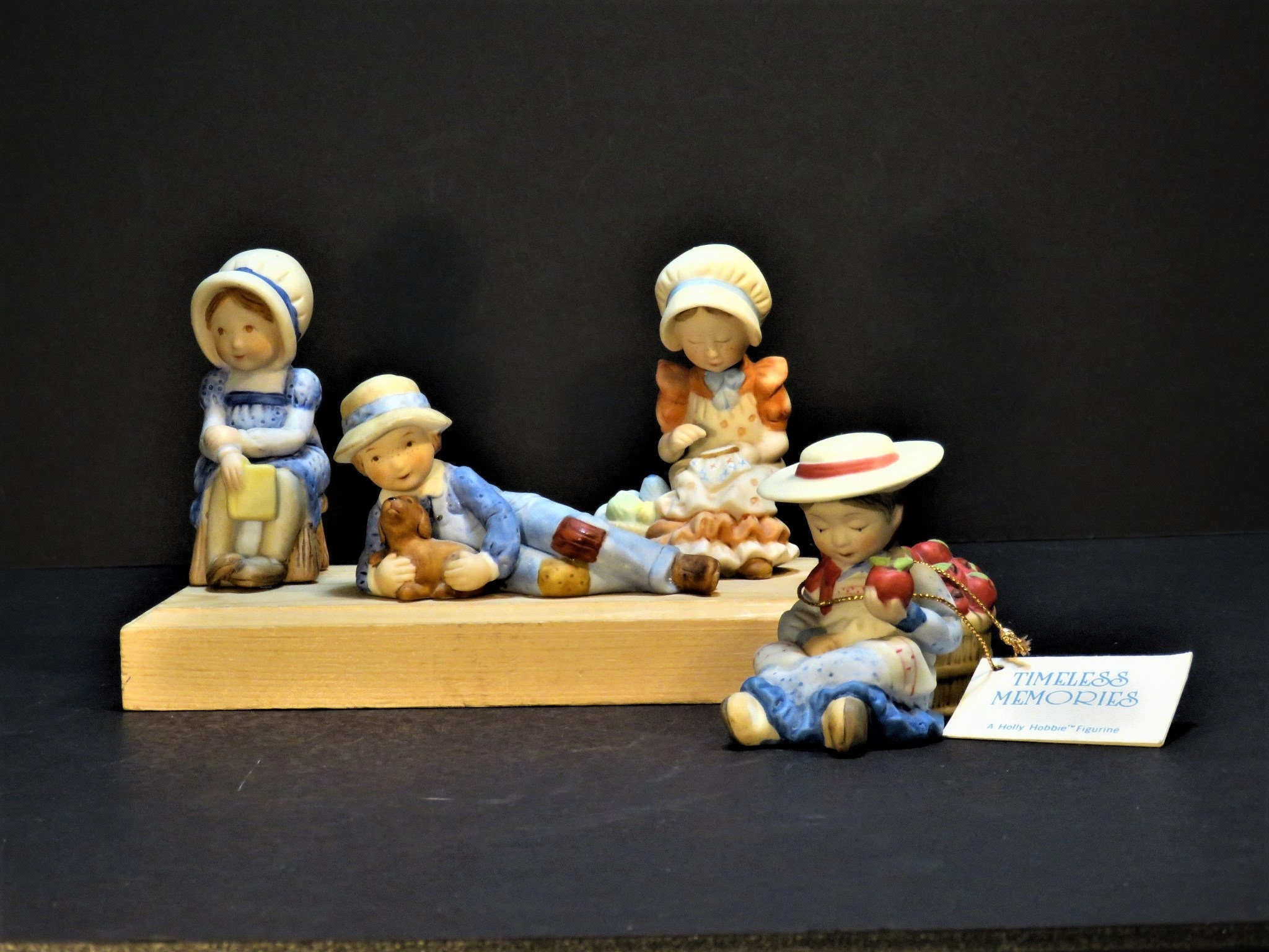 Holly Hobbie Lot of 4 Girl With Apples timeless Memories - Etsy
