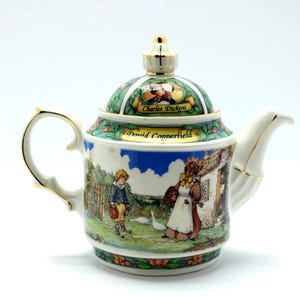 Dickens Teapot - Etsy