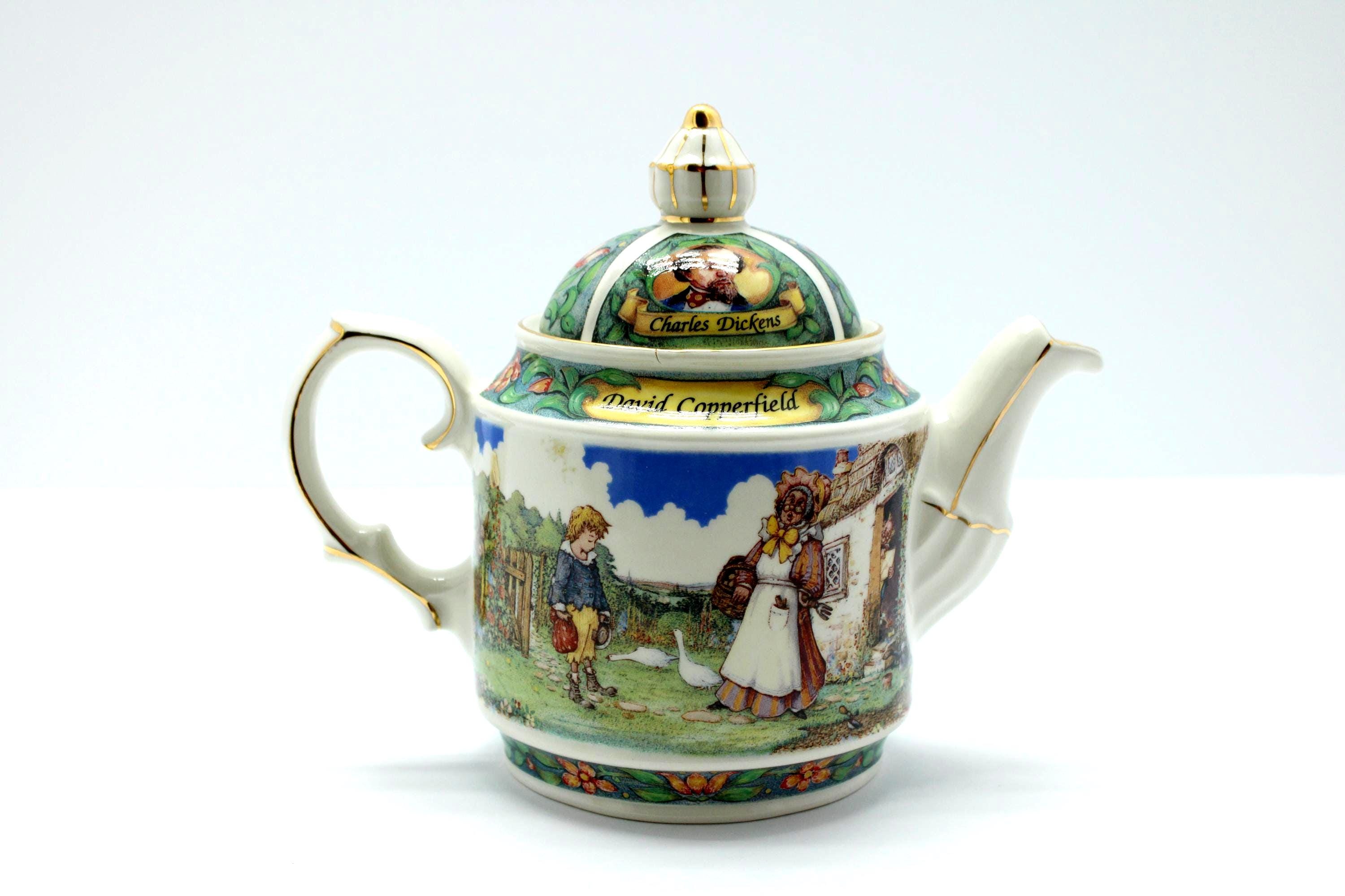 Dickens Teapot - Etsy